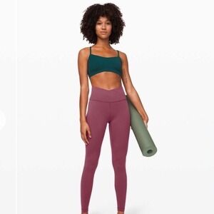 Lululemon‎ Always On High-Rise Tight 28 Everlux Plumful Yoga Leggings Size 6